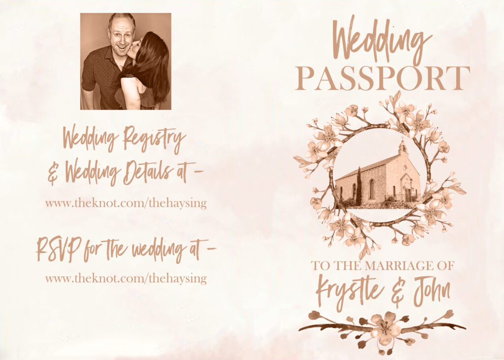 Wedding invite